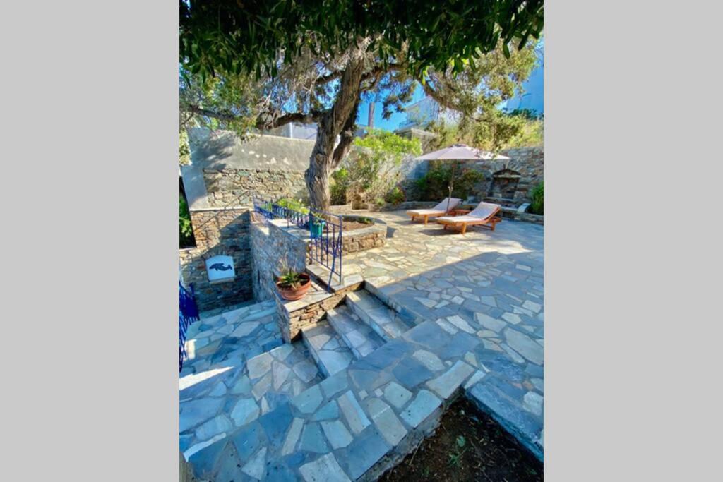 Πέτρινη Αυλή, Αρμενιστης Ικαρια Villa Armenistis  Luaran gambar