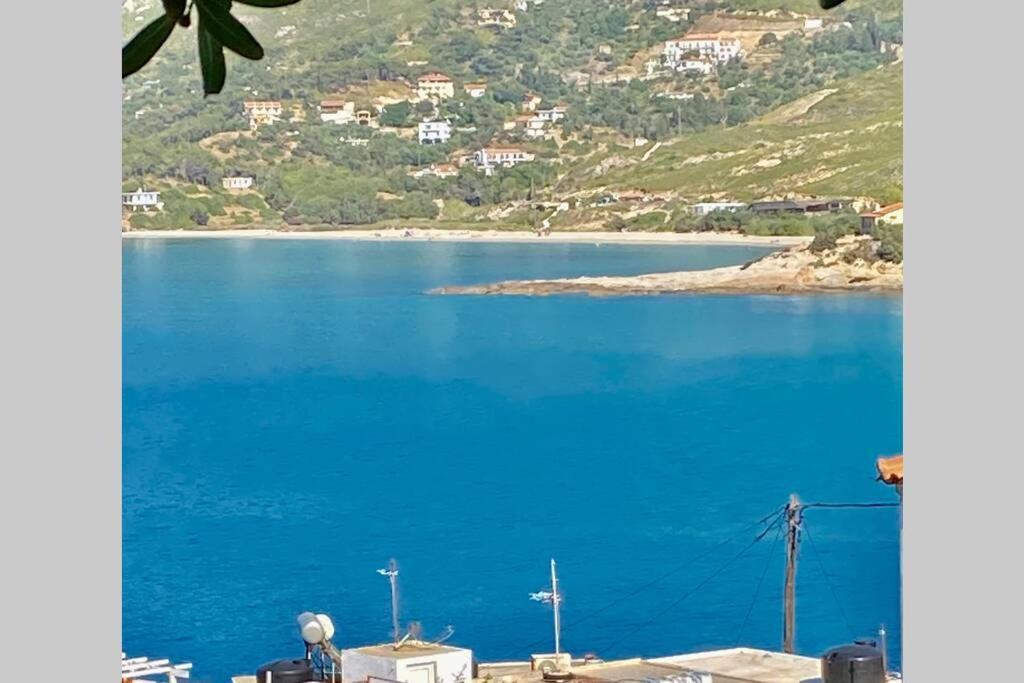 Πέτρινη Αυλή, Αρμενιστης Ικαρια Villa Armenistis  Luaran gambar