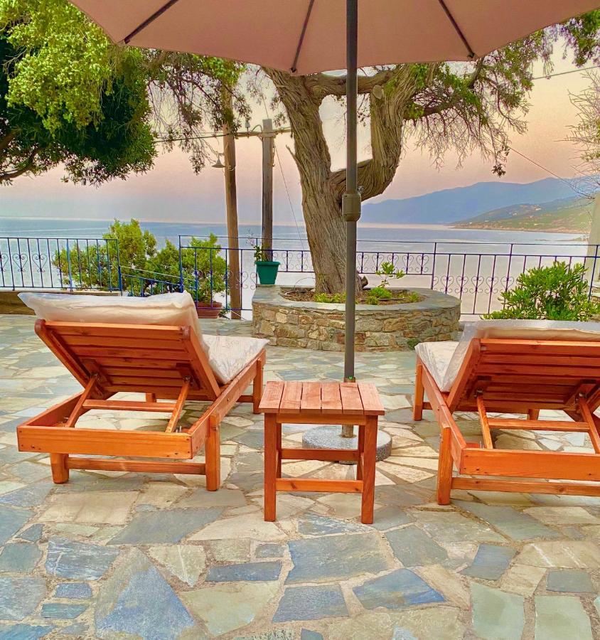 Πέτρινη Αυλή, Αρμενιστης Ικαρια Villa Armenistis  Luaran gambar